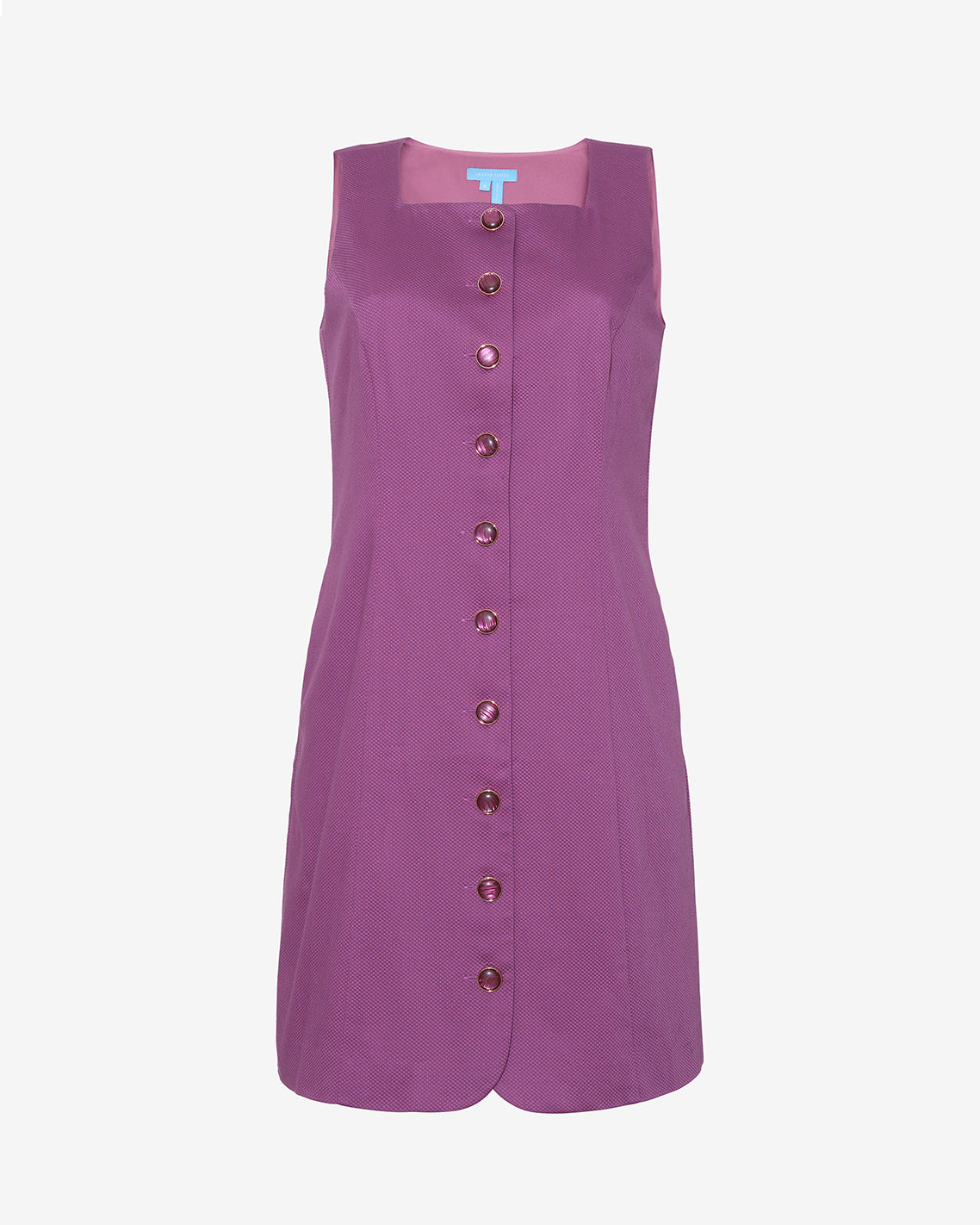 Hannah Shift Dress in Amethyst Purple - Draper James