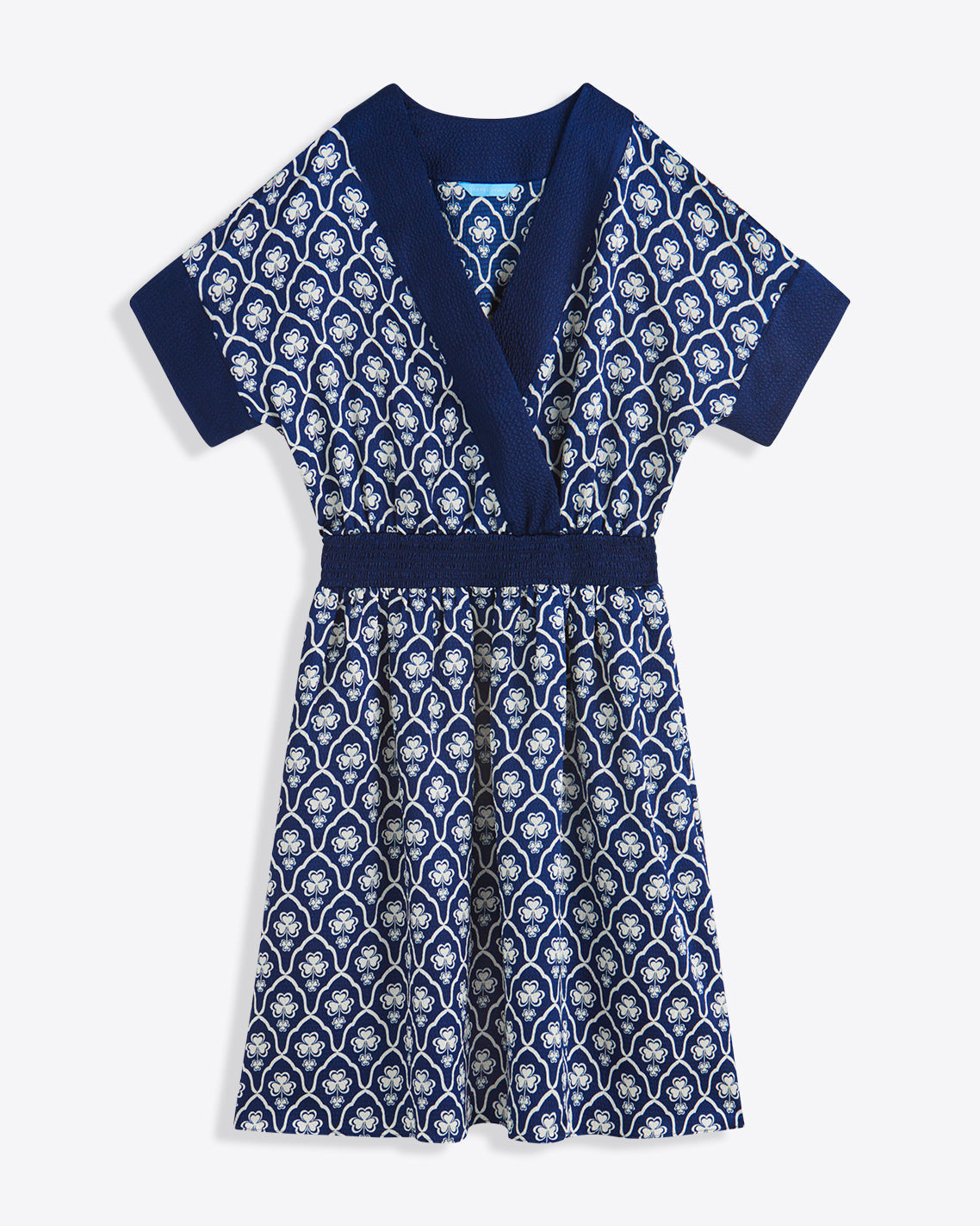 Colleen Short Sleeve Wrap Dress in Clover Field Clover Field - Draper James