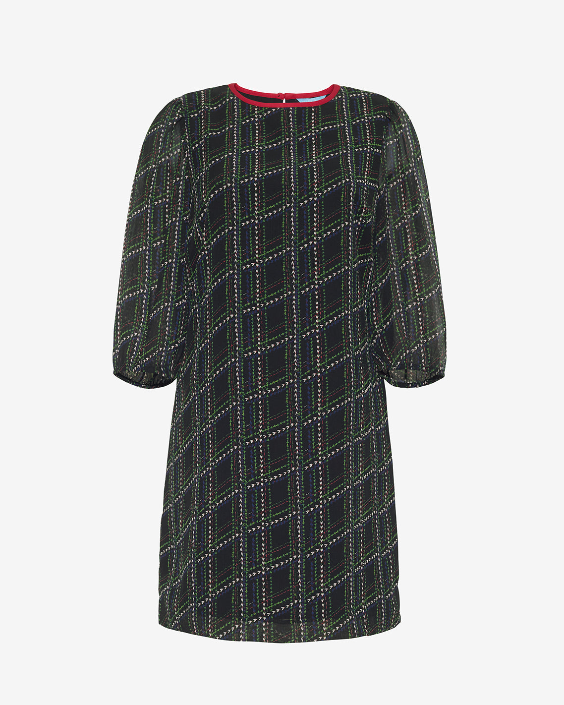 Ava Mini Dress in Dainty Check Dainty Check - Draper James