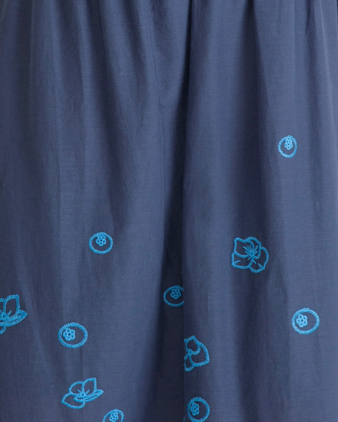 Palmer Dress in Embroidery Blue Multi - Draper James