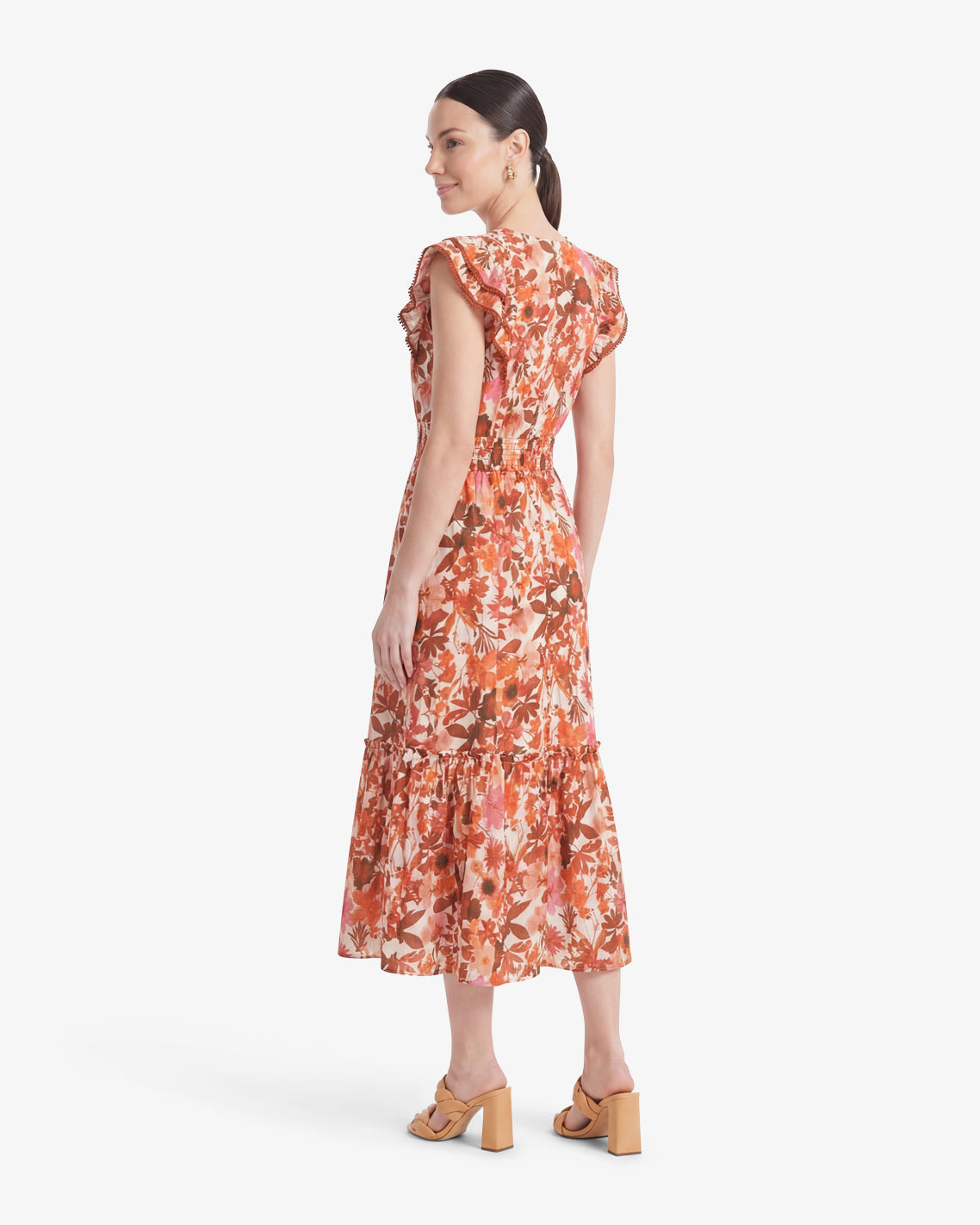 Meg Midi Dress in Botanical Garden Botanical Garden - Draper James