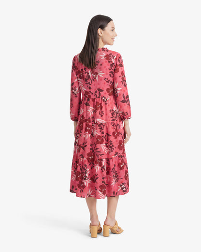 Katie Midi Dress in Spring Floral Spring Floral - Draper James