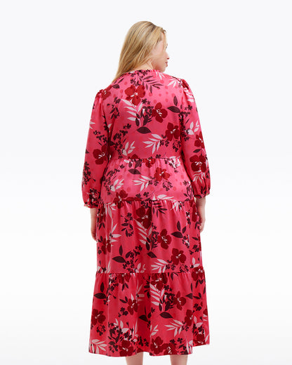Katie Midi Dress in Spring Floral Spring Floral - Draper James