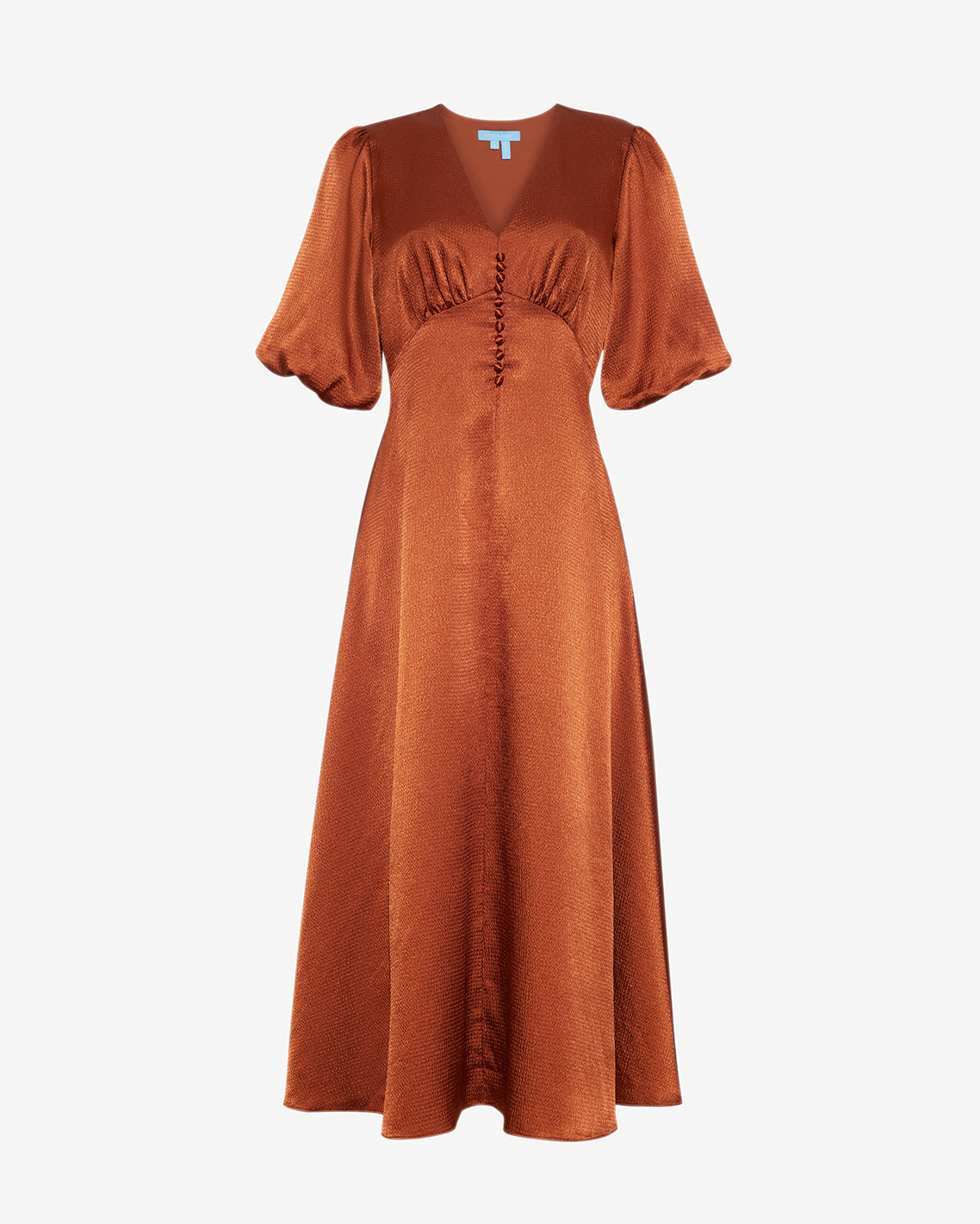 Maisy Midi Dress in Gingerbread Brown - Draper James