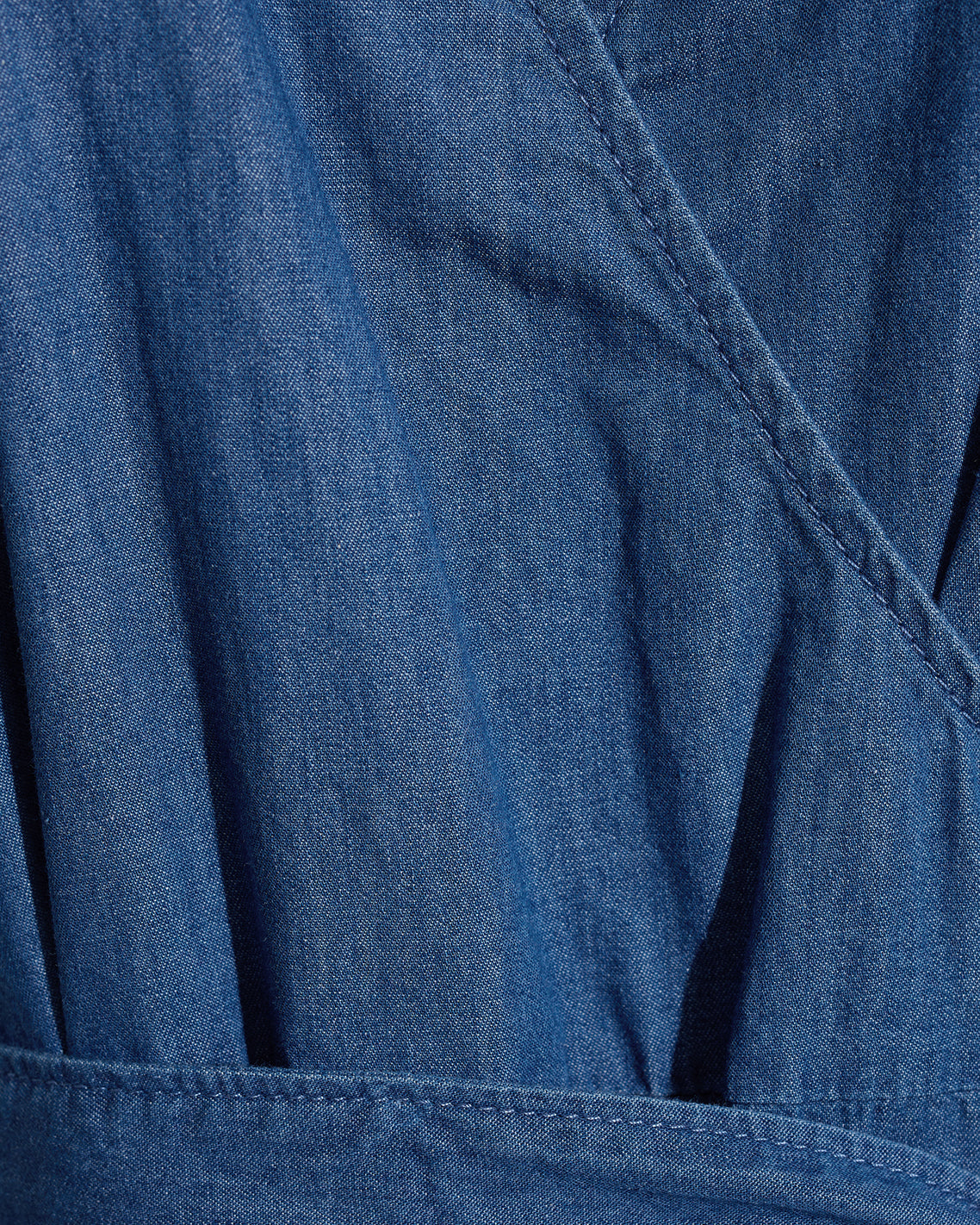 Reagan Denim Maxi Dress in Medium Wash Medium Wash - Draper James