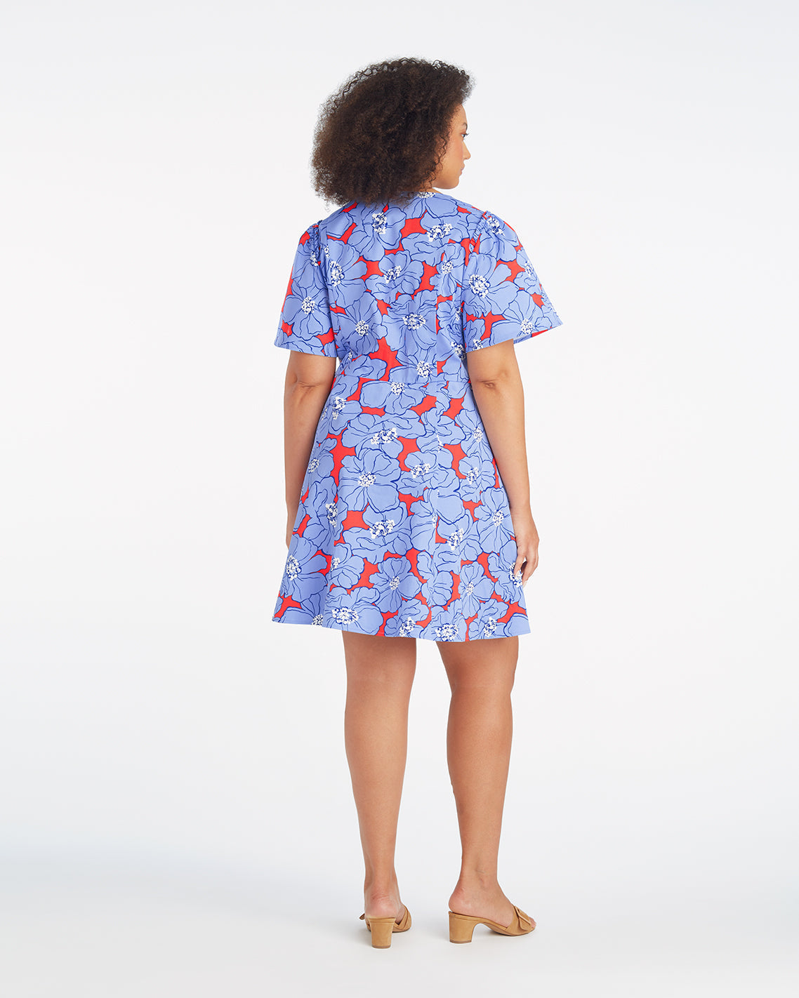 Mae Love Circle Mini Dress in Floating Floral Floating Floral - Draper James
