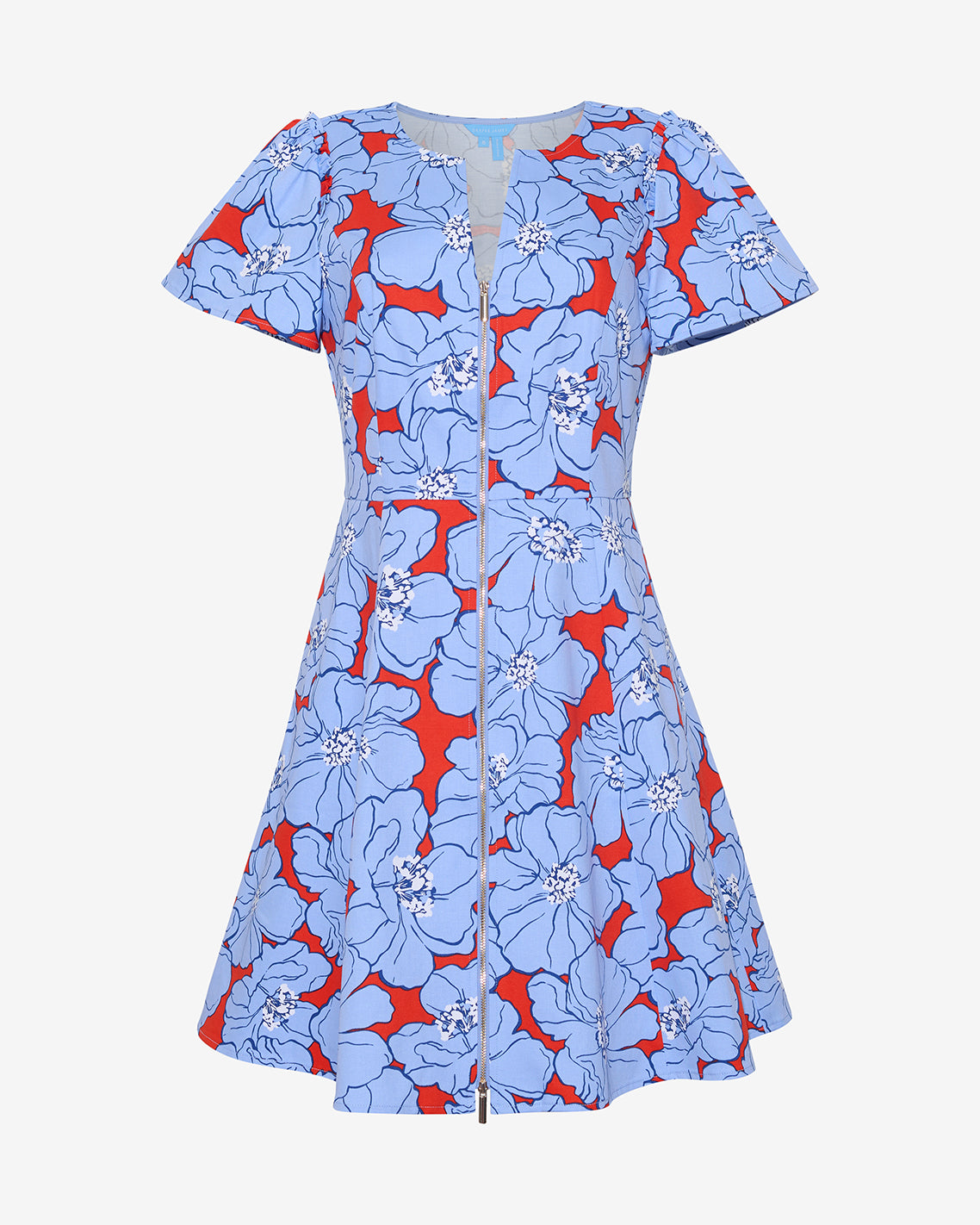 Mae Love Circle Mini Dress in Floating Floral Floating Floral - Draper James