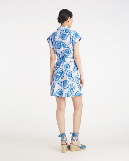 Trisha Shirtdress in Seashells Seashells - Draper James