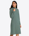 Green Mariner Stripe