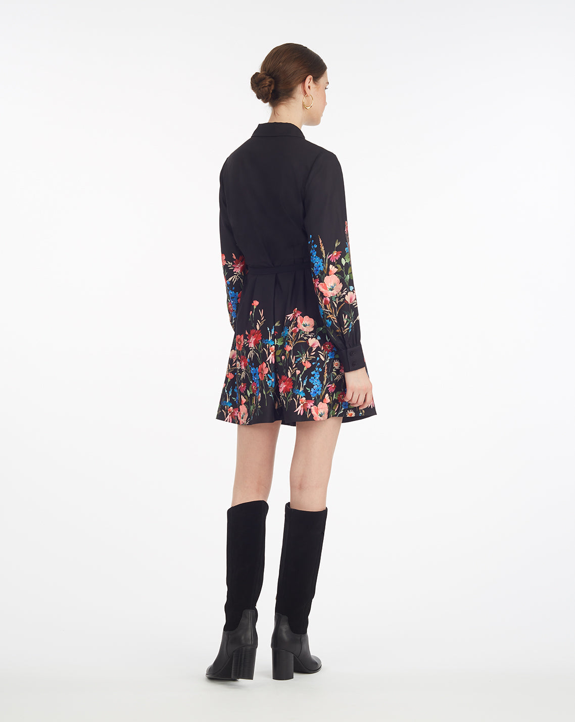 Ellie Shirtdress in Moonlit Blooms Moonlit Blooms - Draper James