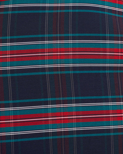 Imogen Mini Shirtdress in Taffeta Georgia Plaid - Draper James