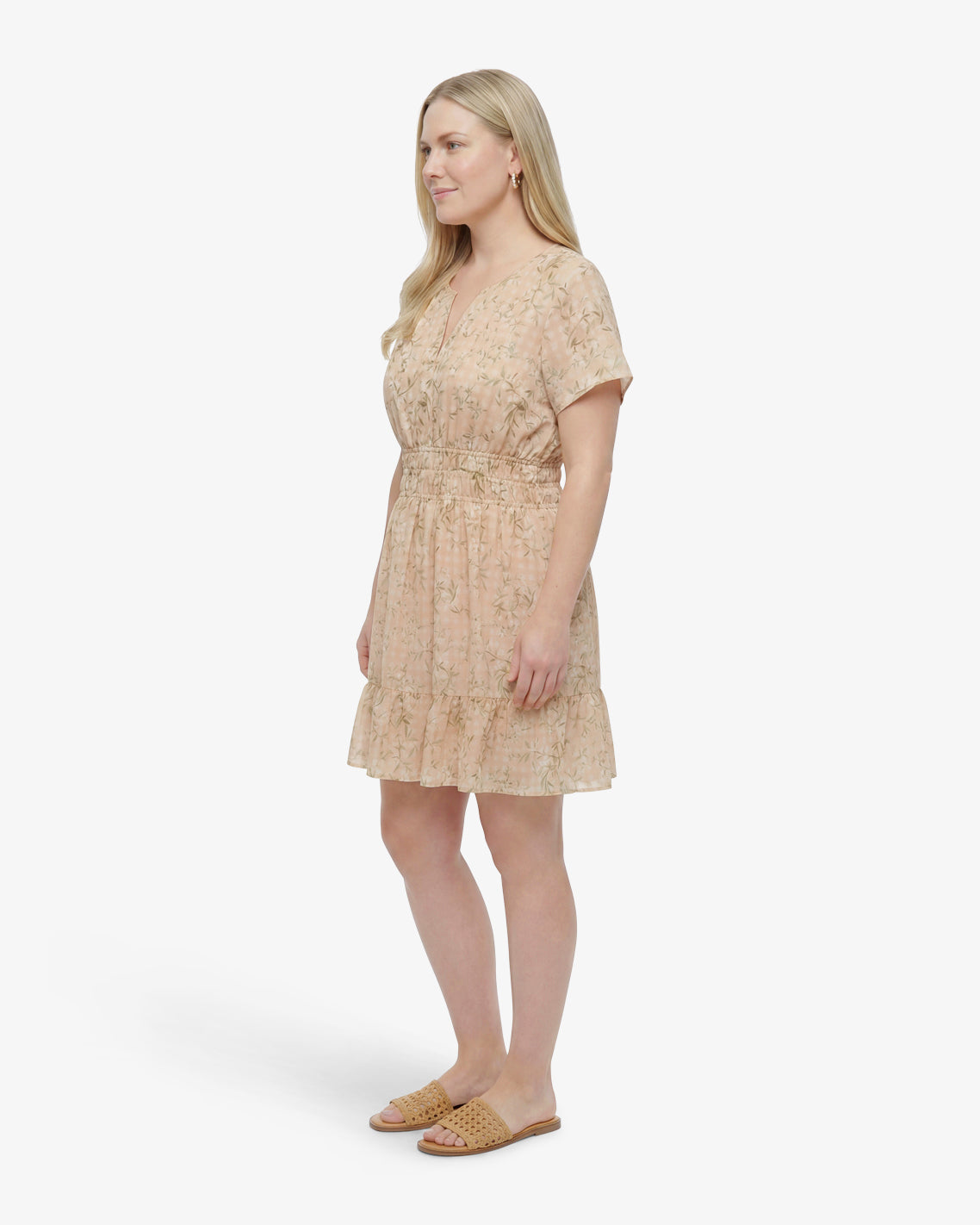 Wilson Mini Dress in Floral Rattan Floral Rattan - Draper James