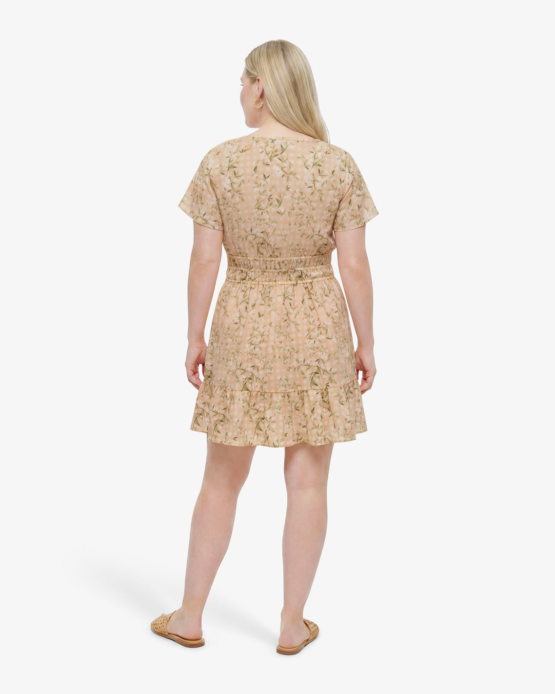 Wilson Mini Dress in Floral Rattan Floral Rattan - Draper James