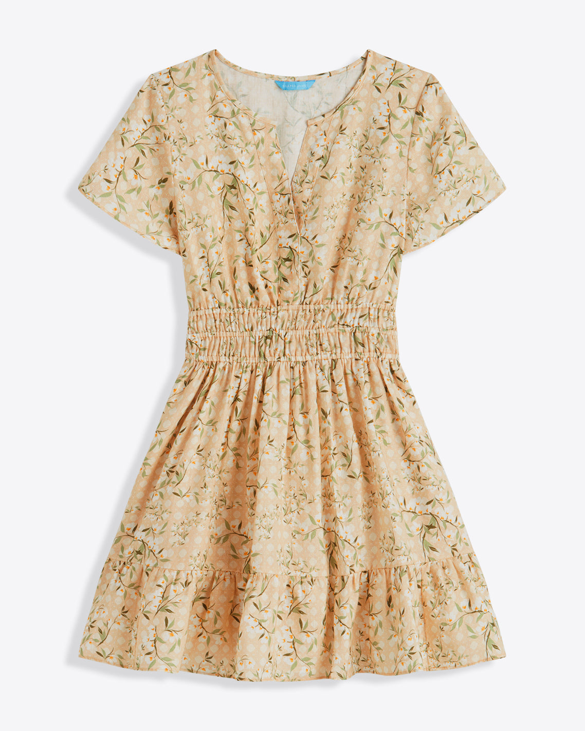 Wilson Mini Dress in Floral Rattan Floral Rattan - Draper James