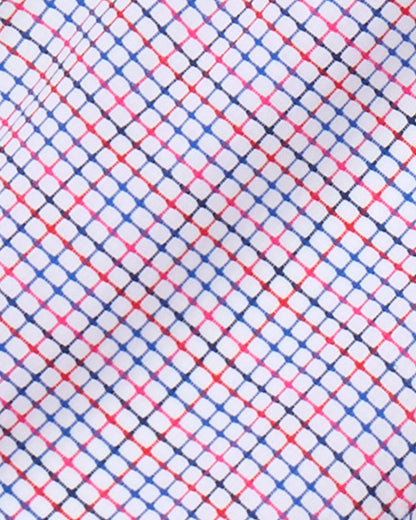 Trisha Shirtdress in Stitched Grid Stitched Grid - Draper James