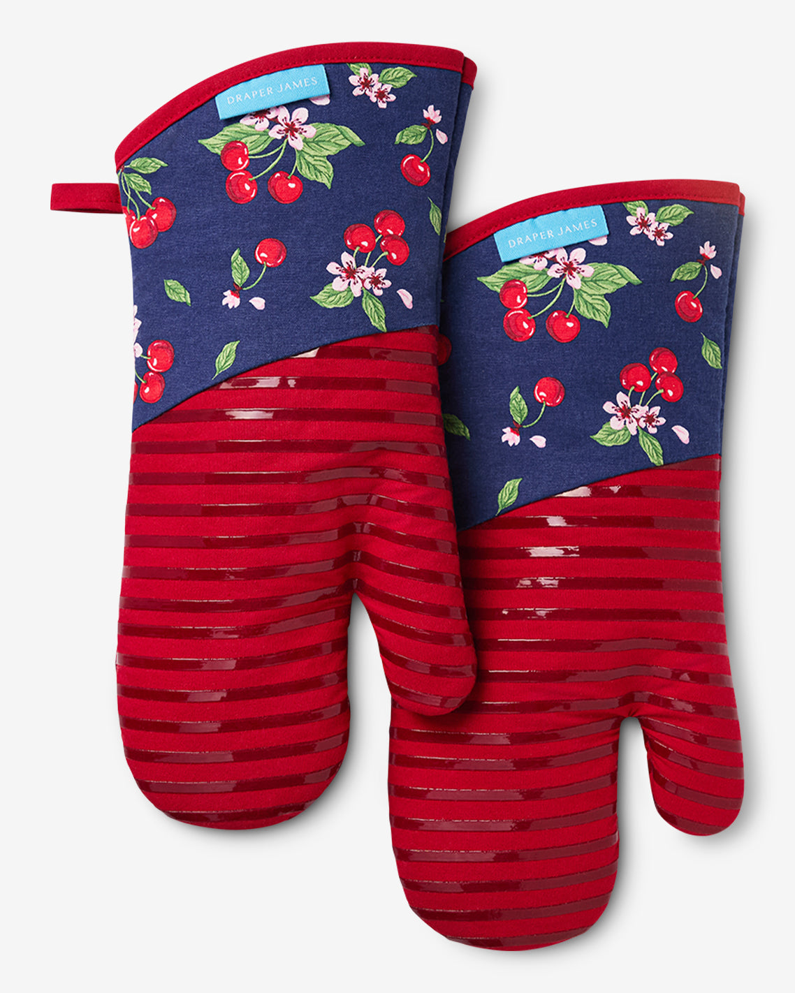 Cherry Blossom Silicone Oven Mitt Set Multicolor - Draper James