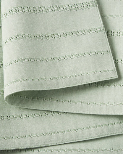 Woven Placemat Set in Sage Green Green - Draper James