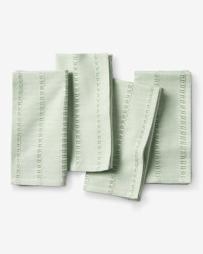 Woven Napkin Set in Sage Green Green - Draper James