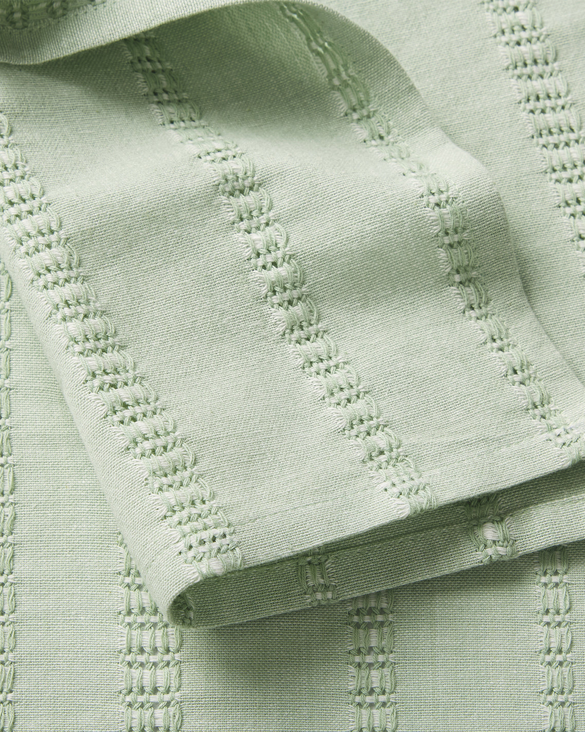 Woven Napkin Set in Sage Green Green - Draper James
