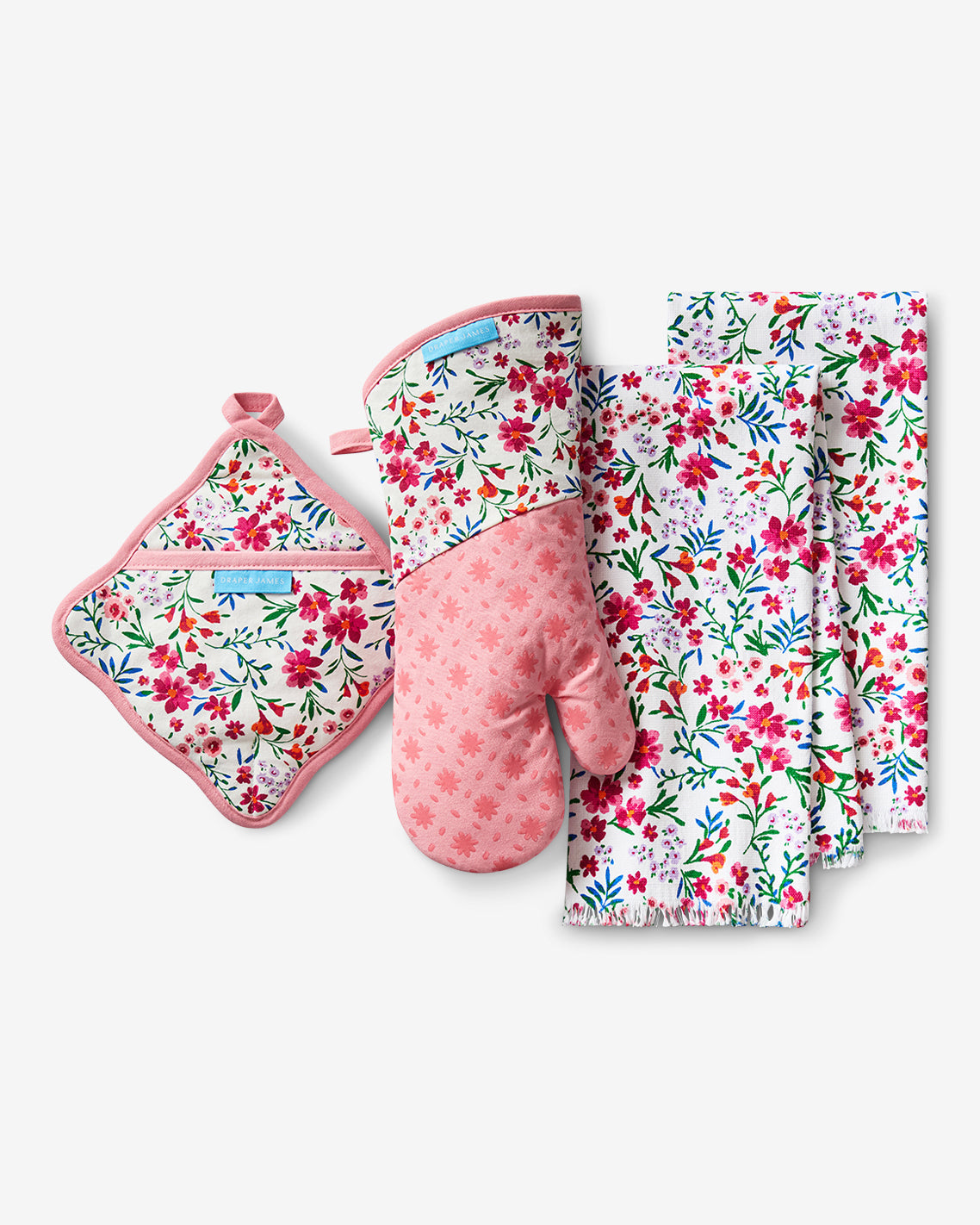 Pink Field Flowers Kitchen Set Pink Multi - Draper James