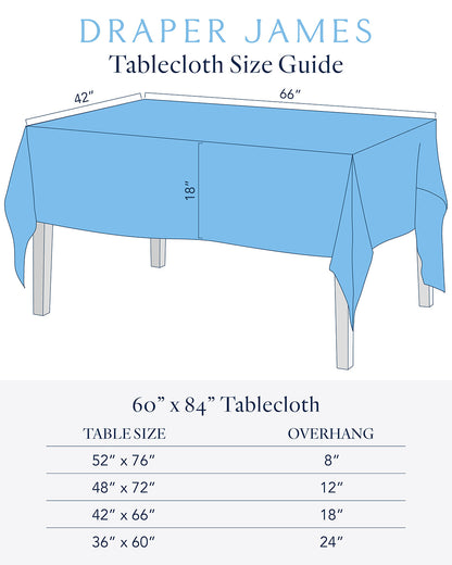 Woven Tablecloth in Natural 60x84 Natural - Draper James