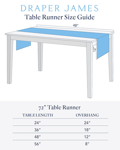 Woven Table Runner in Natural Natural - Draper James