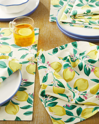Lemon Blossom Napkin Set Multicolor - Draper James