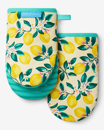 Lemon Blossom Silicone Mini Mitt Set Multicolor - Draper James