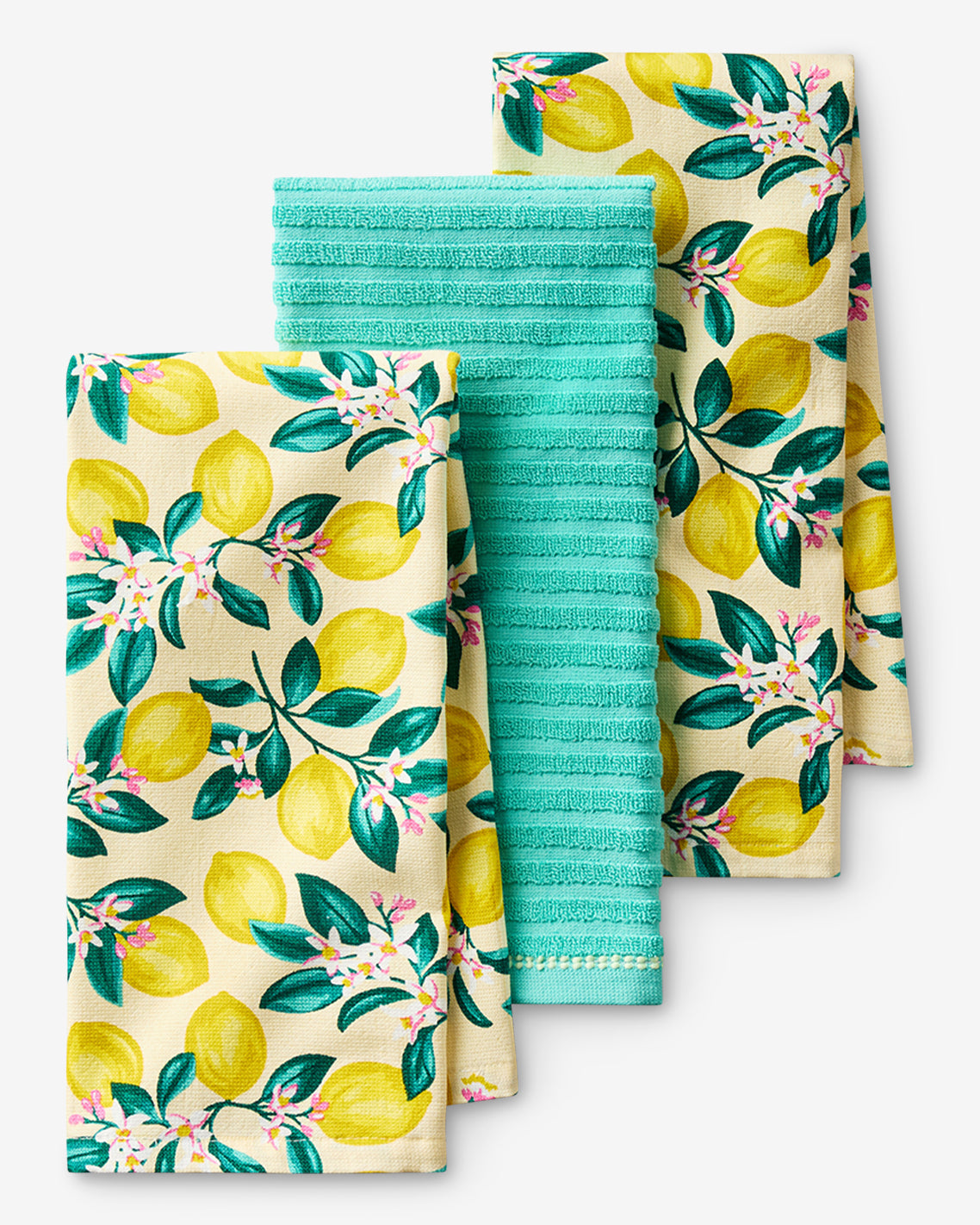 Lemon Blossom Kitchen Towel Set Multicolor - Draper James