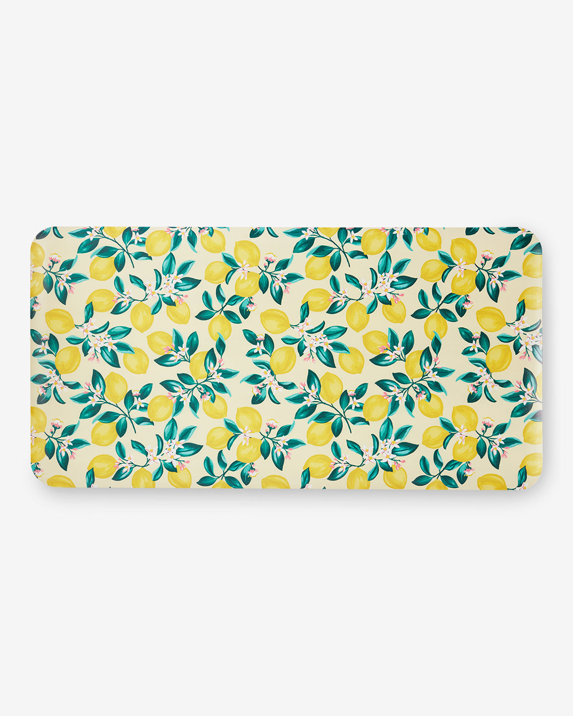 Lemon Blossom Kitchen Mat Multicolor - Draper James