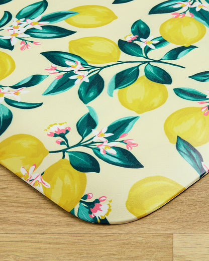 Lemon Blossom Kitchen Mat Multicolor - Draper James