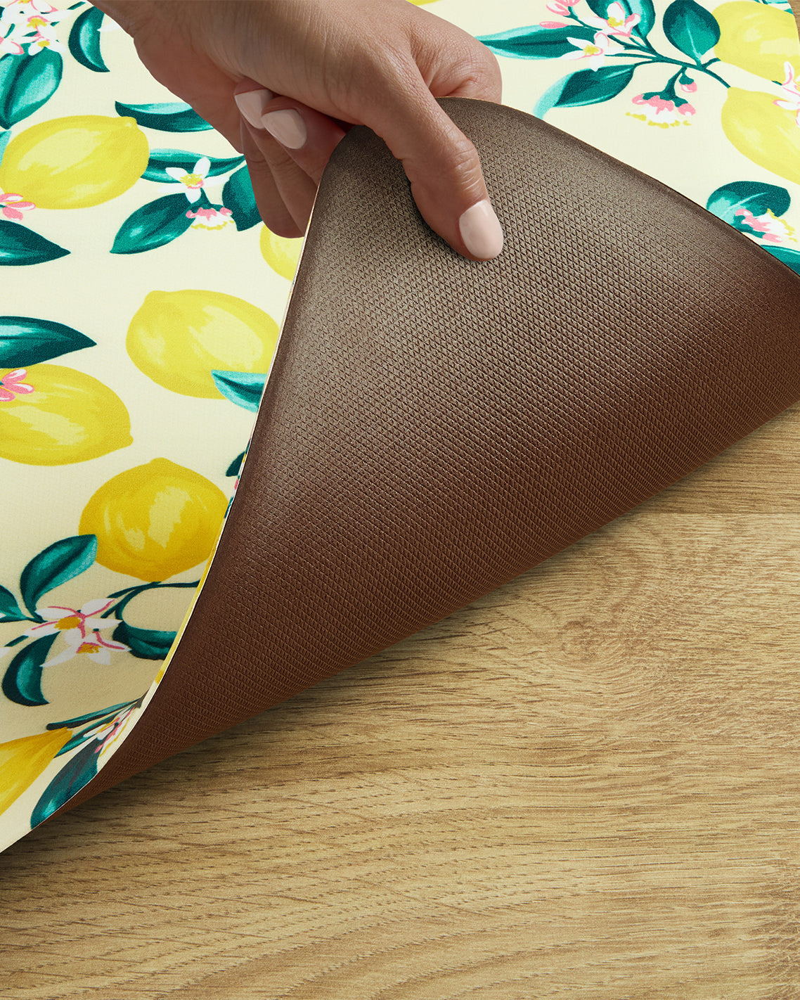 Lemon Blossom Kitchen Mat Multicolor - Draper James