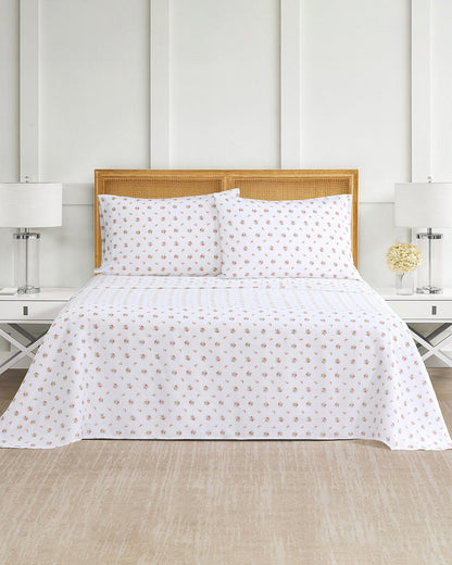 Ceraphina Floral Pink Sheet Set Pink Multi - Draper James