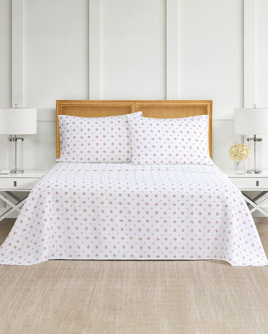 Ceraphina Floral Pink Sheet Set Pink Multi - Draper James