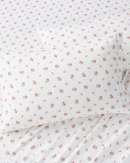 Ceraphina Floral Pink Sheet Set Pink Multi - Draper James