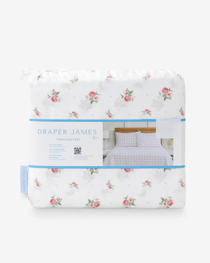 Ceraphina Floral Pink Sheet Set Pink Multi - Draper James