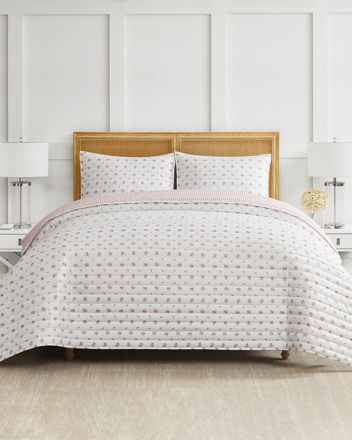 Ceraphina Floral Pink Quilt Set Pink Multi - Draper James