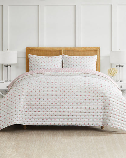 Ceraphina Floral Pink Quilt Set Pink Multi - Draper James