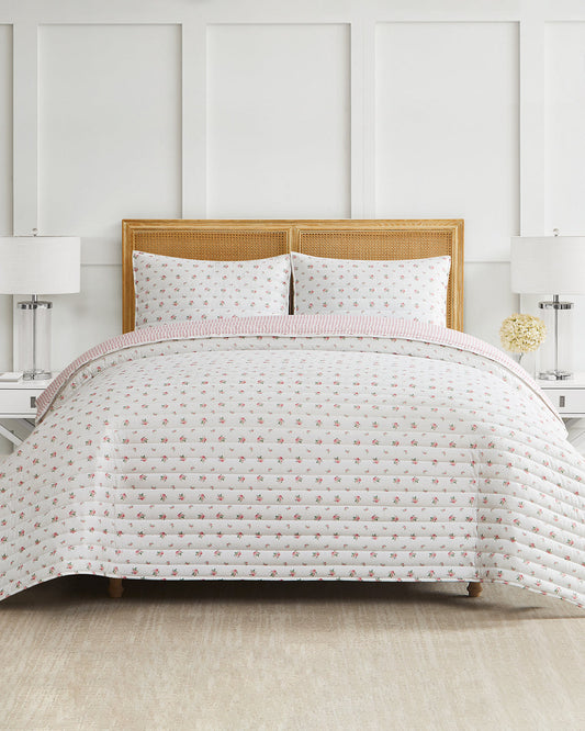 Ceraphina Floral Pink Quilt Set Pink Multi - Draper James