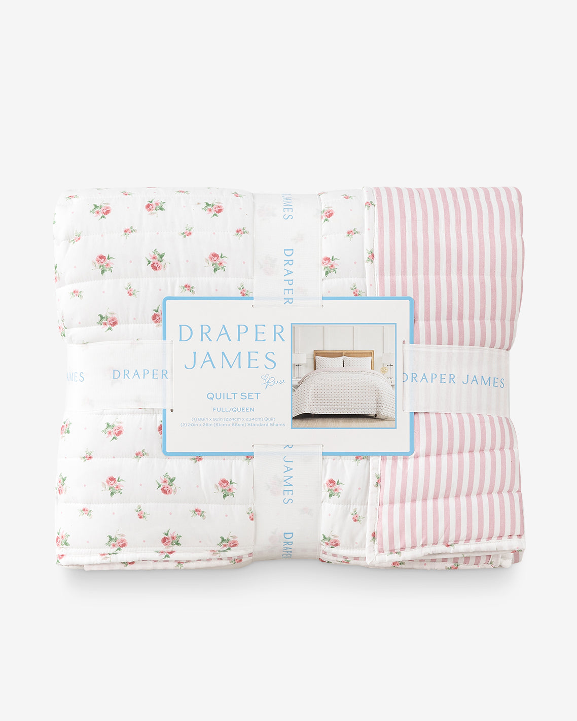 Ceraphina Floral Pink Quilt Set Pink Multi - Draper James