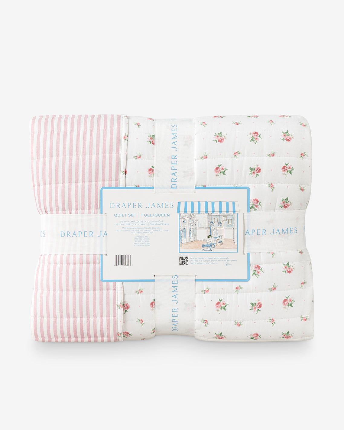 Ceraphina Floral Pink Quilt Set Pink Multi - Draper James