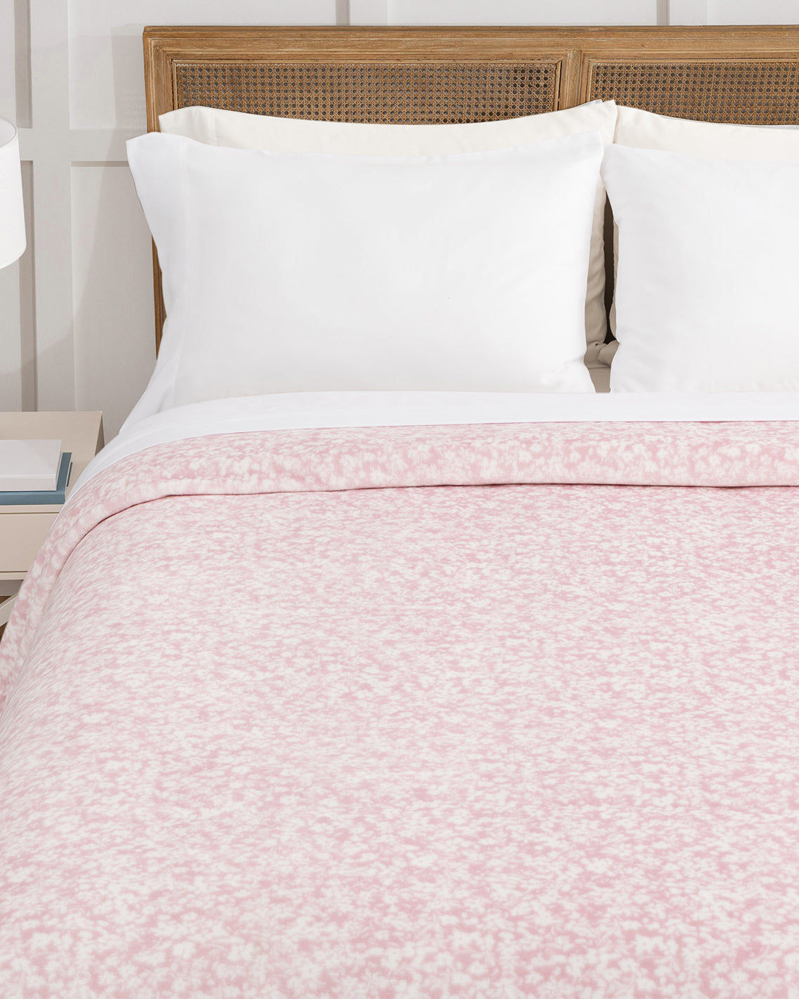 Chalk Pink Velvetloft Blanket Pink Multi - Draper James