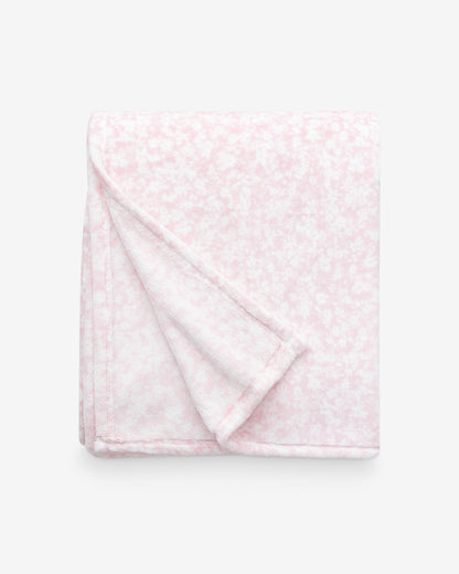 Chalk Pink Velvetloft Blanket Pink Multi - Draper James