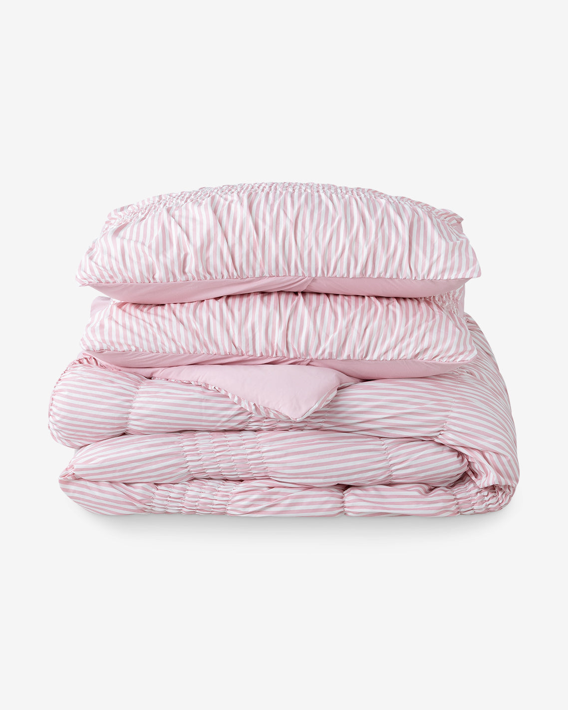 Kara Pinstripe Pink Comforter Set Pink Multi - Draper James