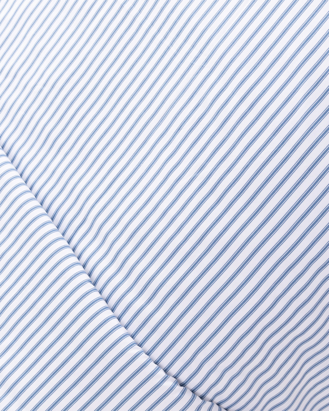 Amy Stripe Cotton Percale Duvet Set Blue Multi - Draper James