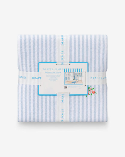 Embroidered Woven Throw Blue Multi - Draper James