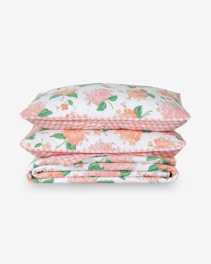 Olivia Hydrangea Quilt Set Pink - Draper James