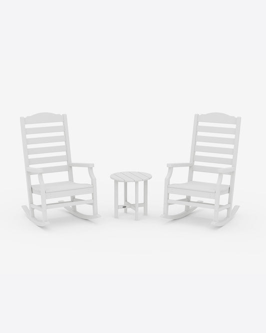 Savannah 3-Piece Rocking Chair Set in Natural White - Draper James