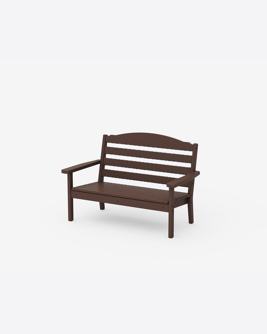 Savannah Kids Bench in Gray Mahogany - Draper James