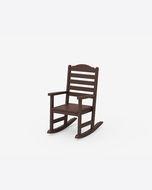 Savannah Kids Rocking Chair in Yellow Mahogany - Draper James